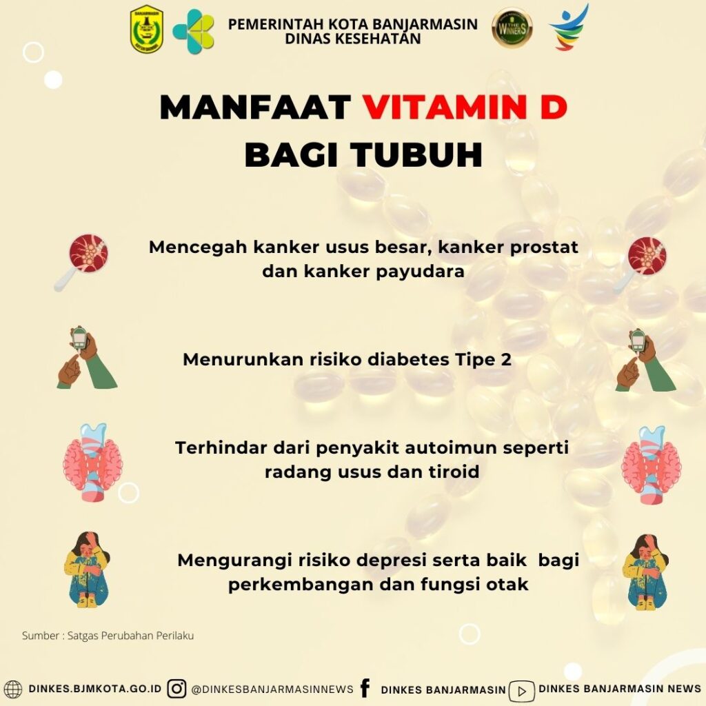 Manfaat Vitamin D untuk Tubuh dan Cara Memenuhi Kebutuhannya Secara Alami
