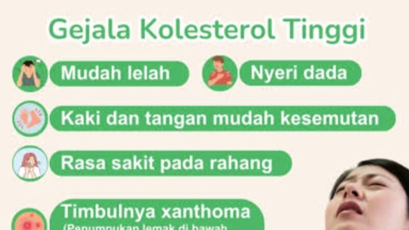 Gejala Kolesterol Tinggi yang Sering Diabaikan dan Cara Menurunkannya Secara Alami